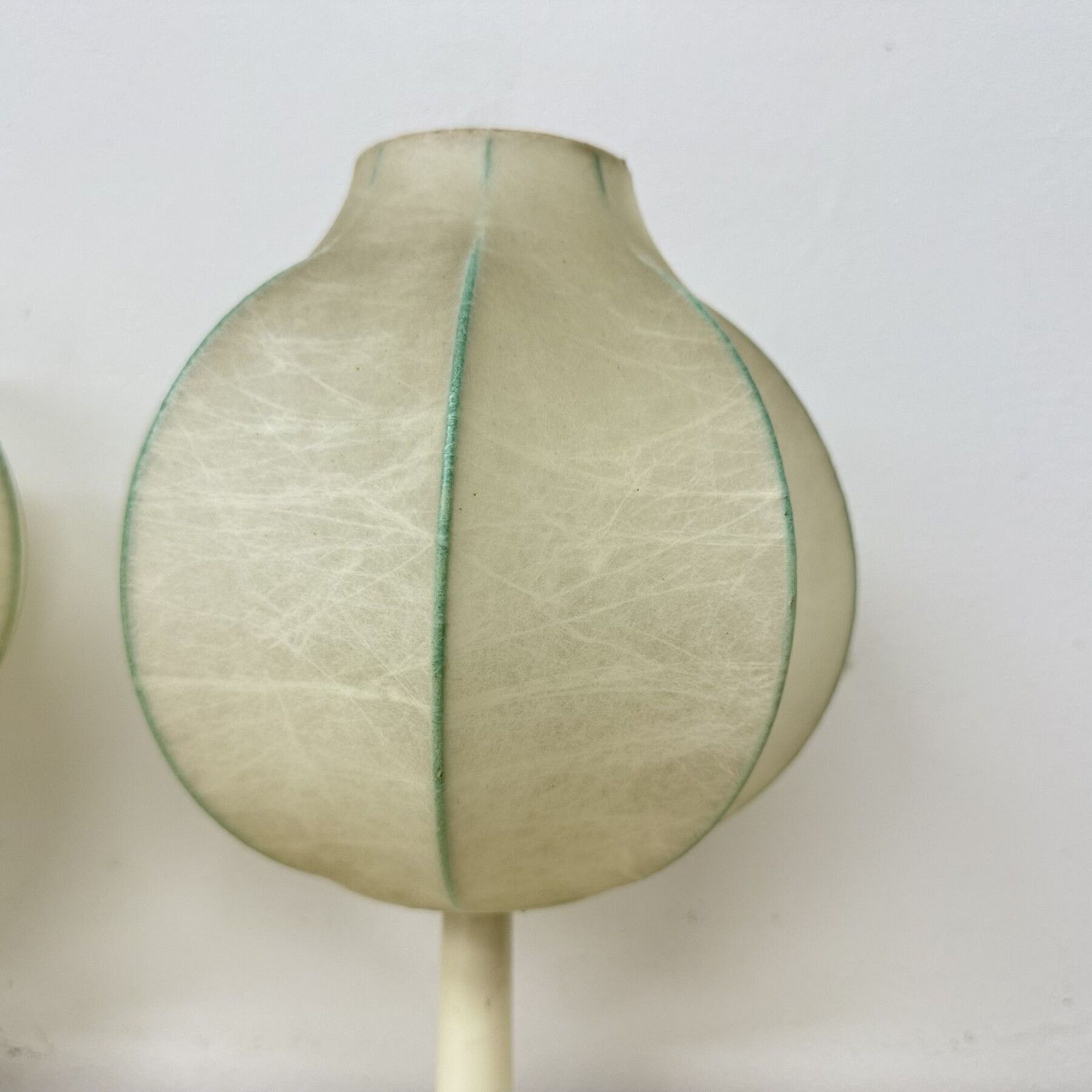Pair Of Cocoon Table Lamp By Alfred Wauer For Goldkant, 1960’s photo buy