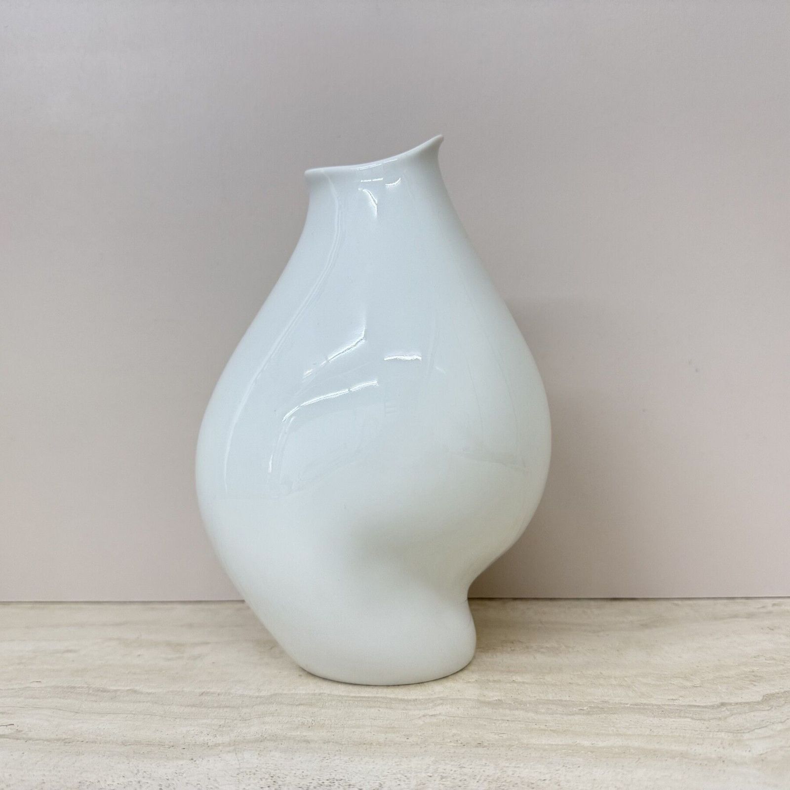 348.0 Big Vase With The Seven Faces Of Fritz Heidenreich, Rosenthal, 1950s photo