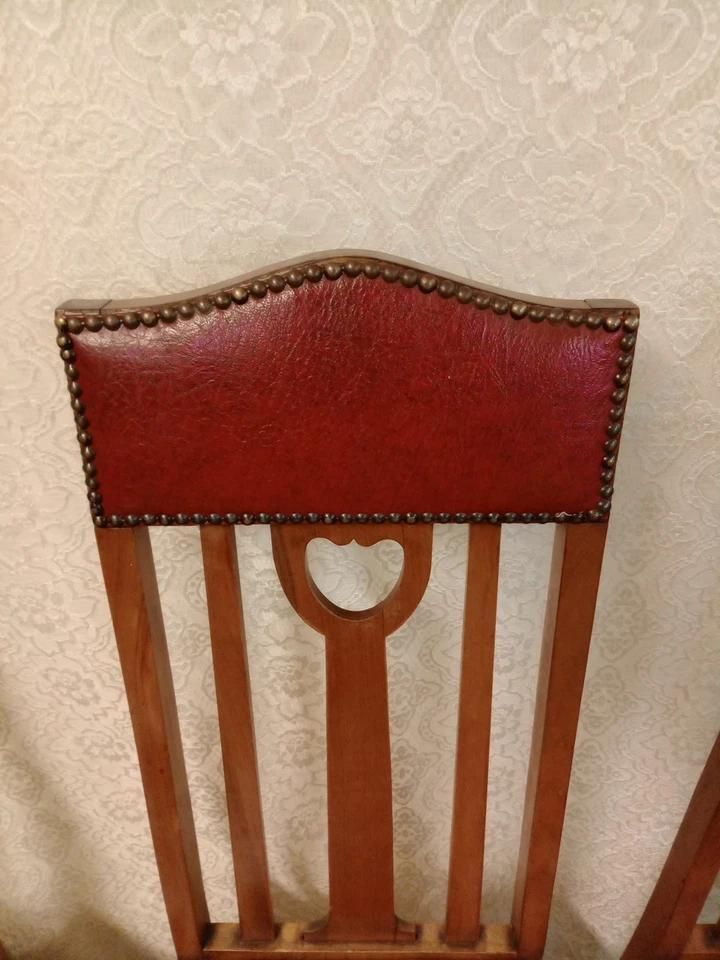 Set Of Six Dining Chairs Antique Late 19th Century photo for sale