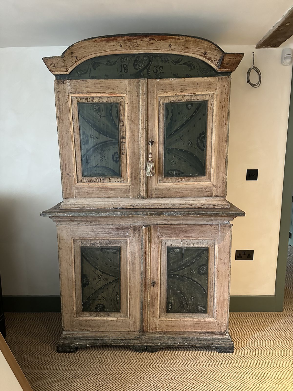 Swedish Baroque Cabinet   1832 photo furniture