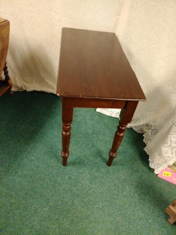 Antique Victorian Mahogany Console Table photo vinterior