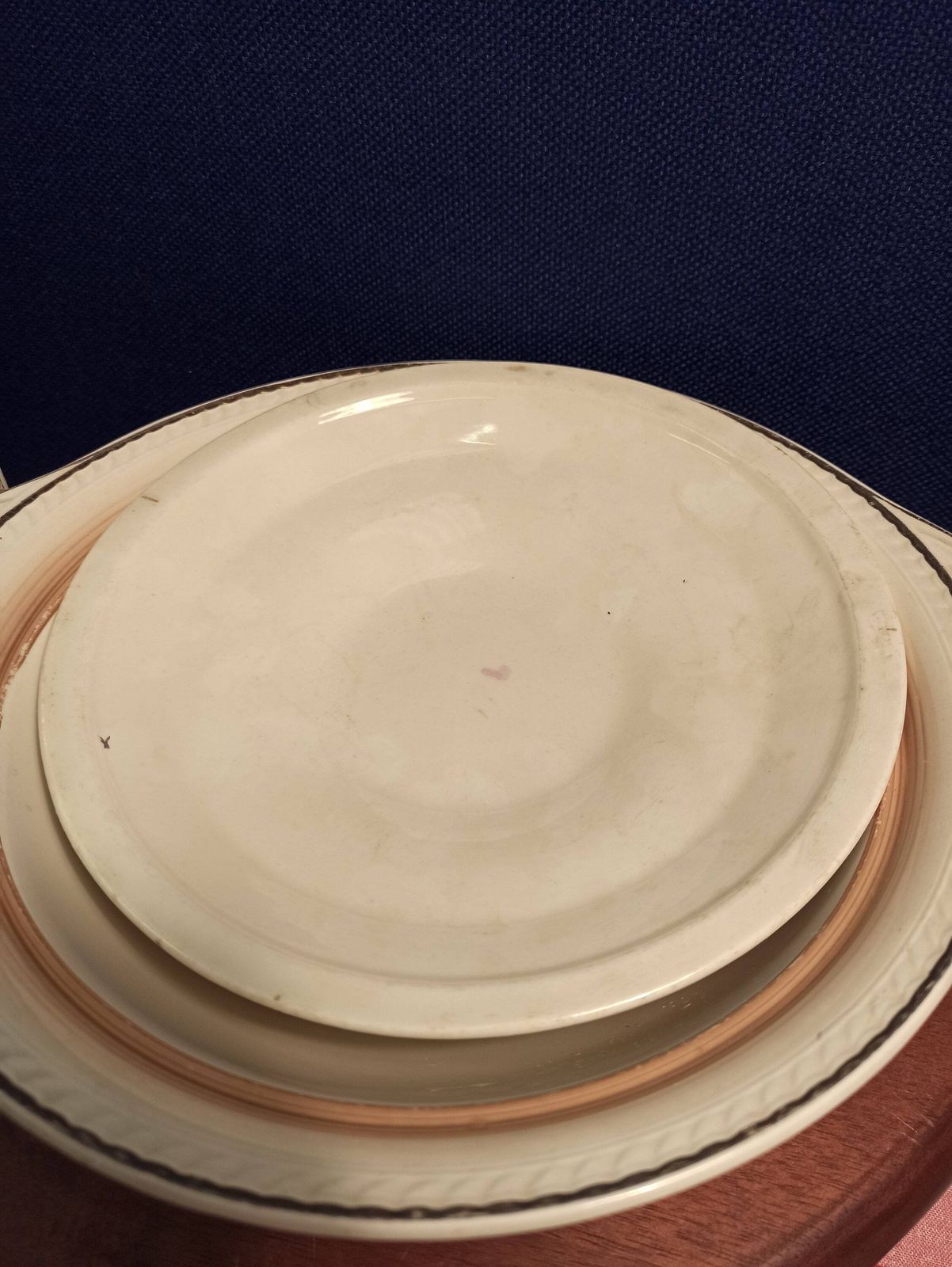 photo furniture Portland Pottery Cobridge Part Dinner Set. 1957. Good Condition.