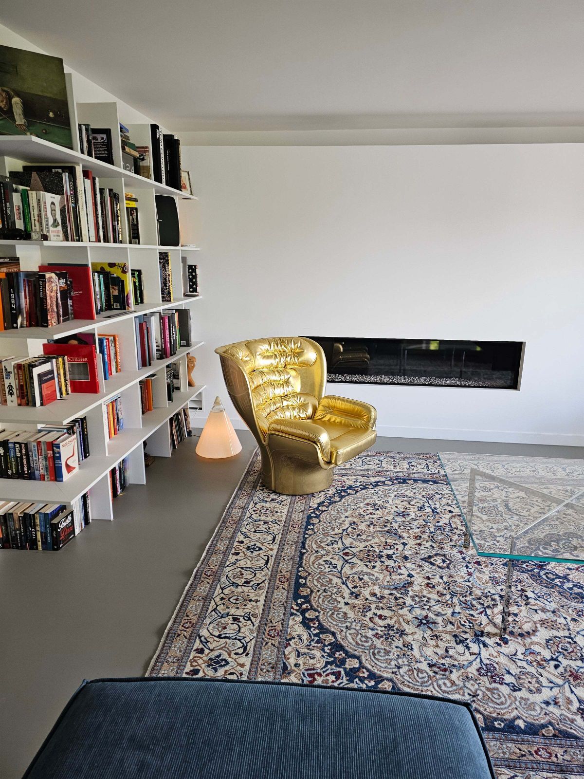 Golden Limited Edition Elda Chair By Joe Colombo For Longhi Italy No. 19/20 photo 1700.0