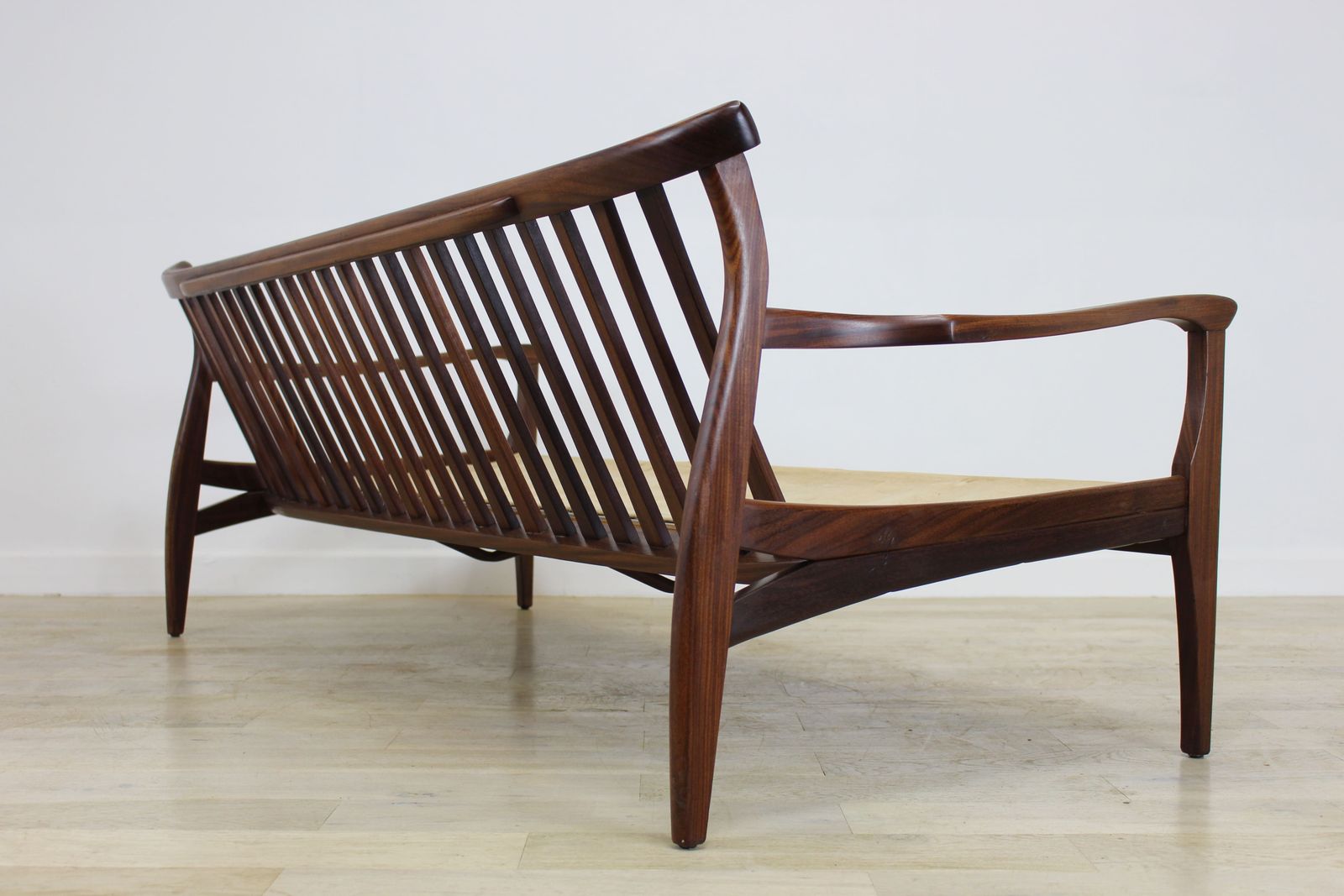 Toothill Lynton Teak 3 Seat Sofa photo Furniture