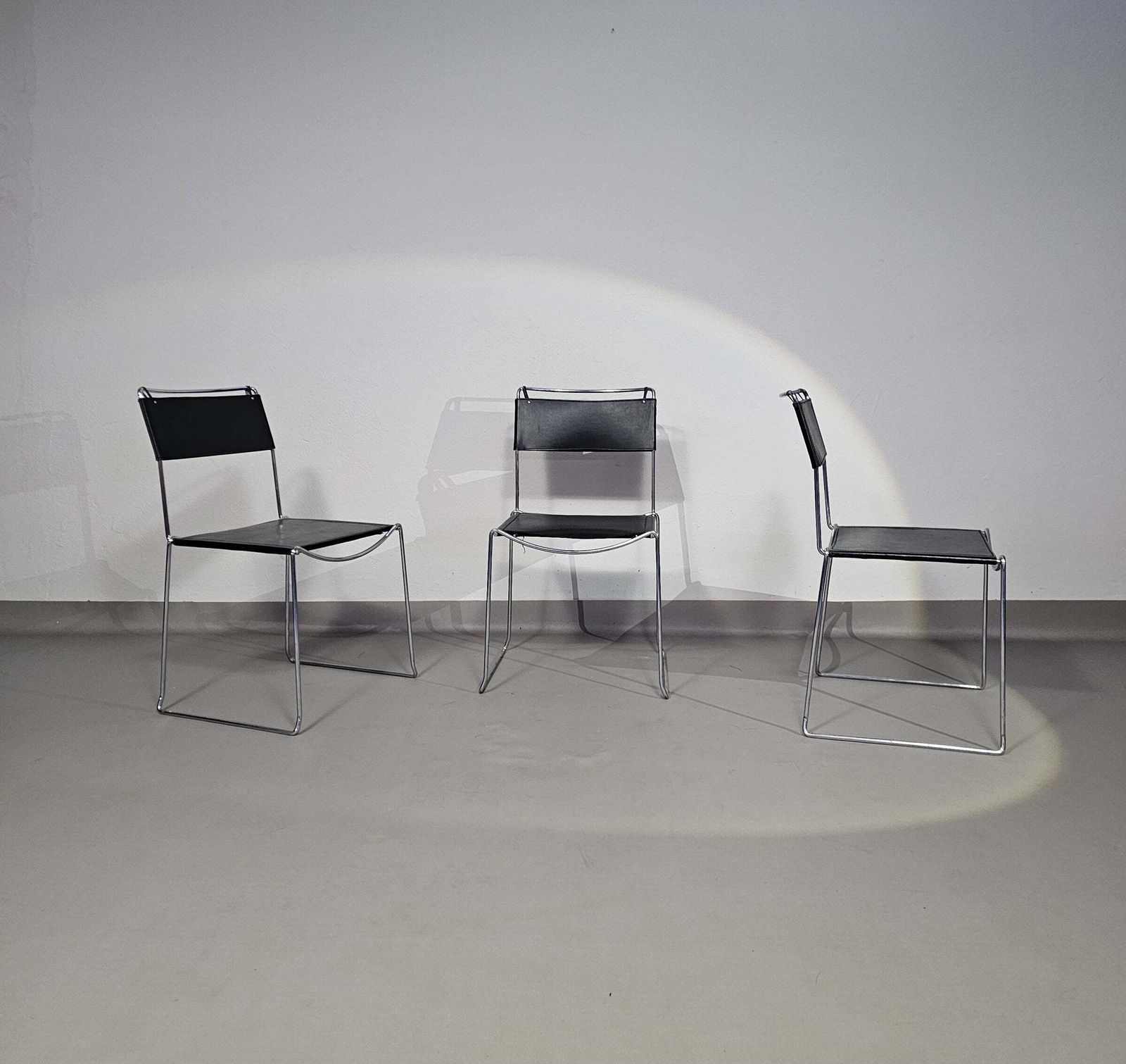 Set Of 3 'Jodi' Dining Room Chairs From Sintesi photo furniture