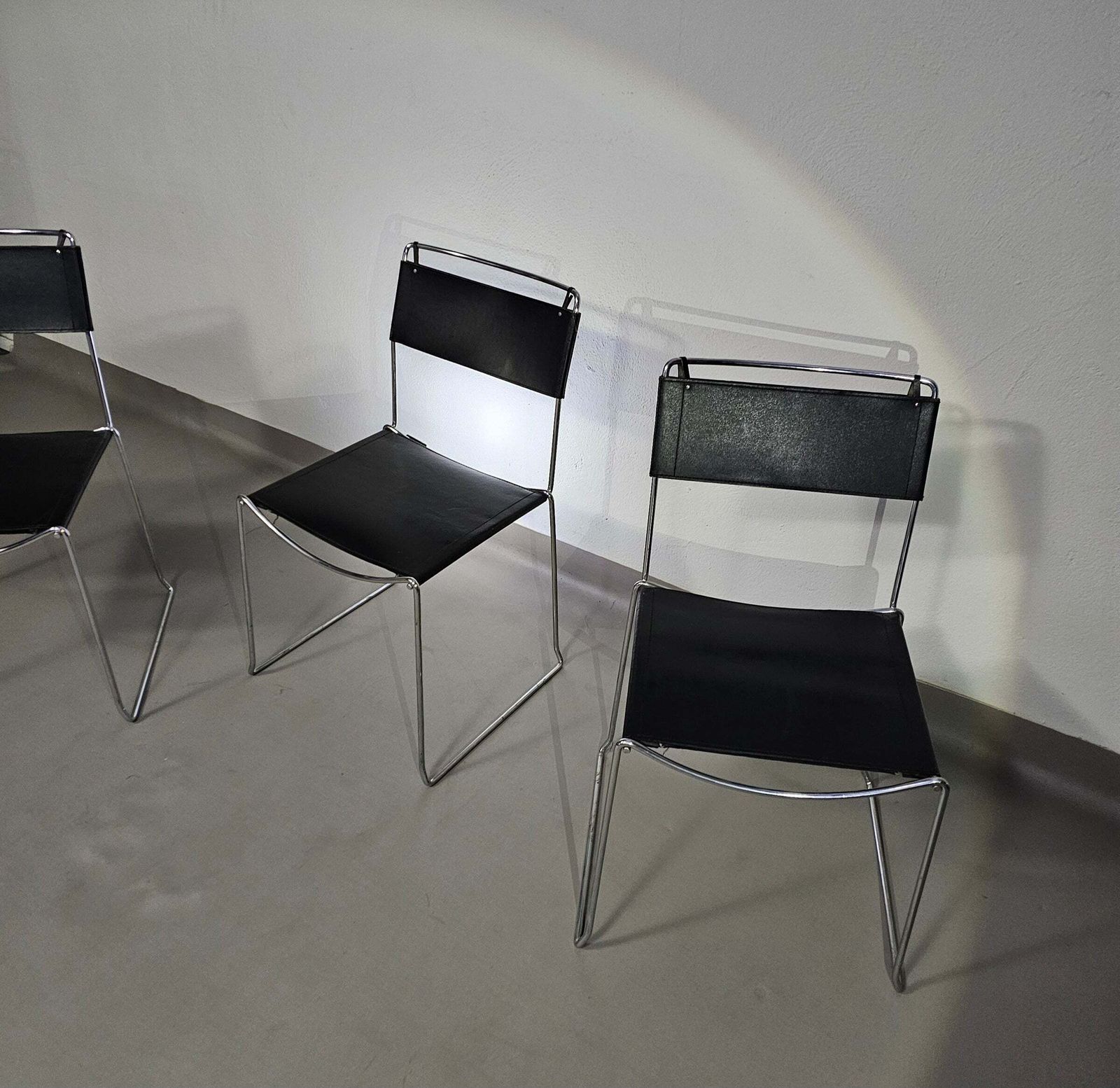 Set Of 3 'Jodi' Dining Room Chairs From Sintesi photo 1269.0