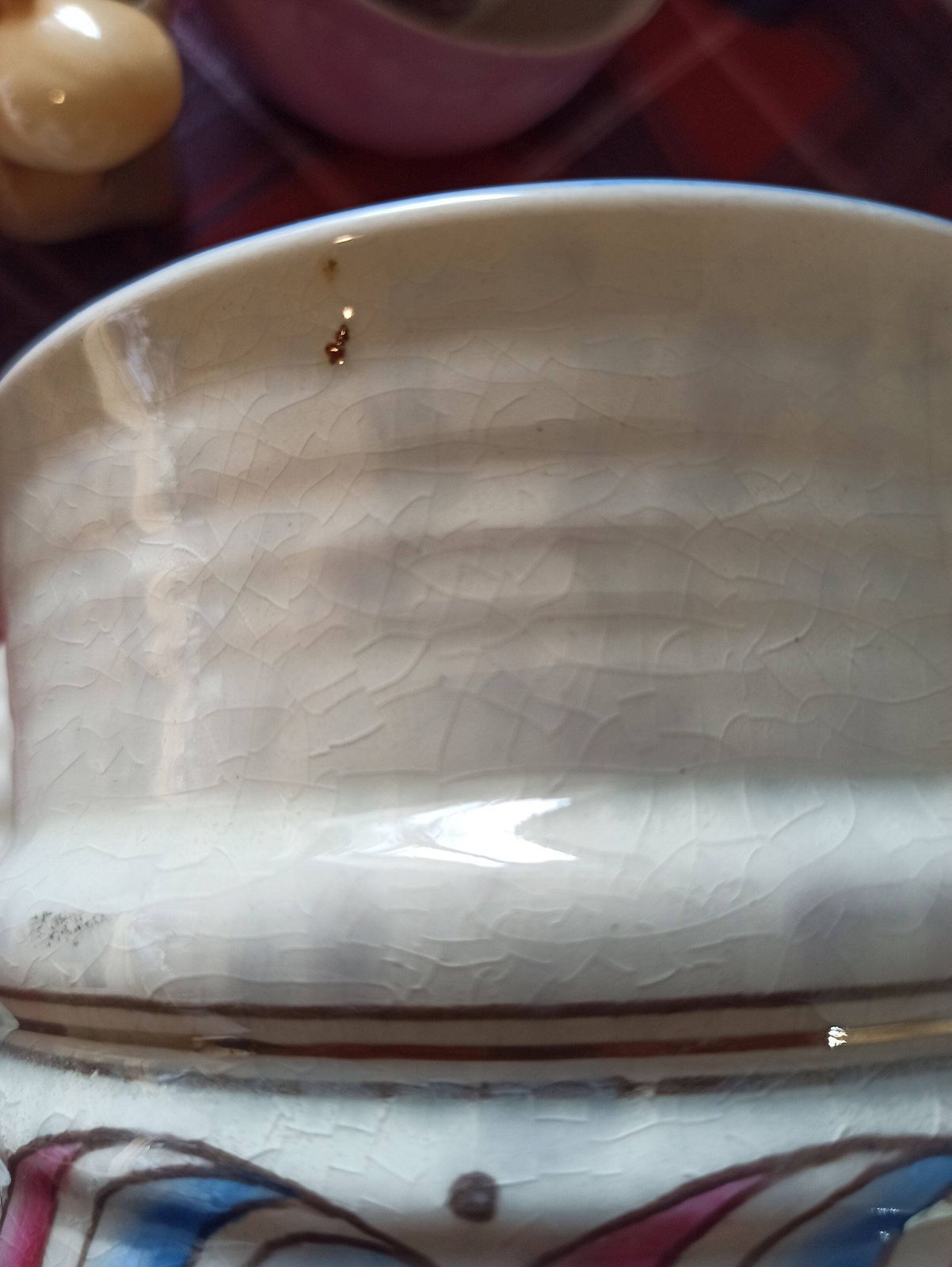 photo furniture Charlotte Rhead Double Handled Vase. Crown Ducal. 1930s. 18.5cm X 13.5cm.