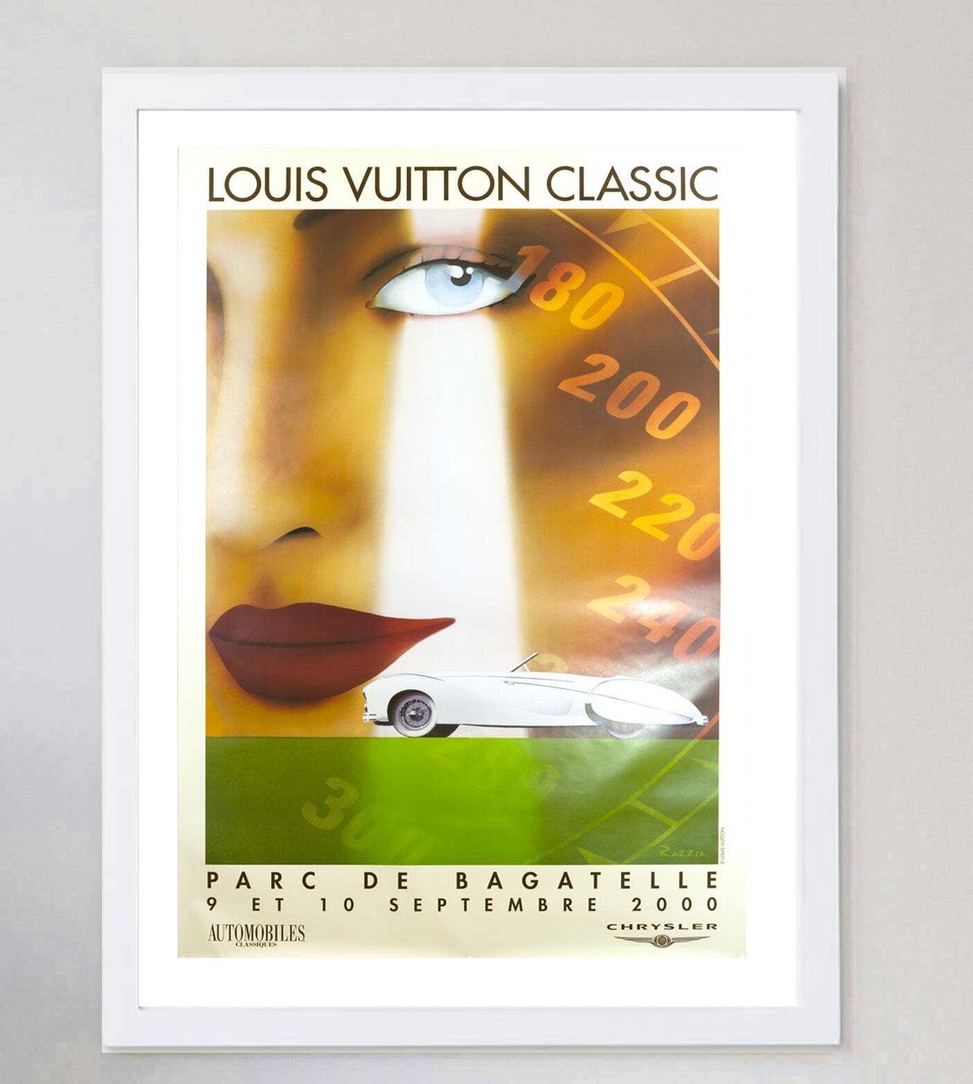 Louis Vuitton Bagatelle 2000   Razzia Original Vintage Poster photo for sale