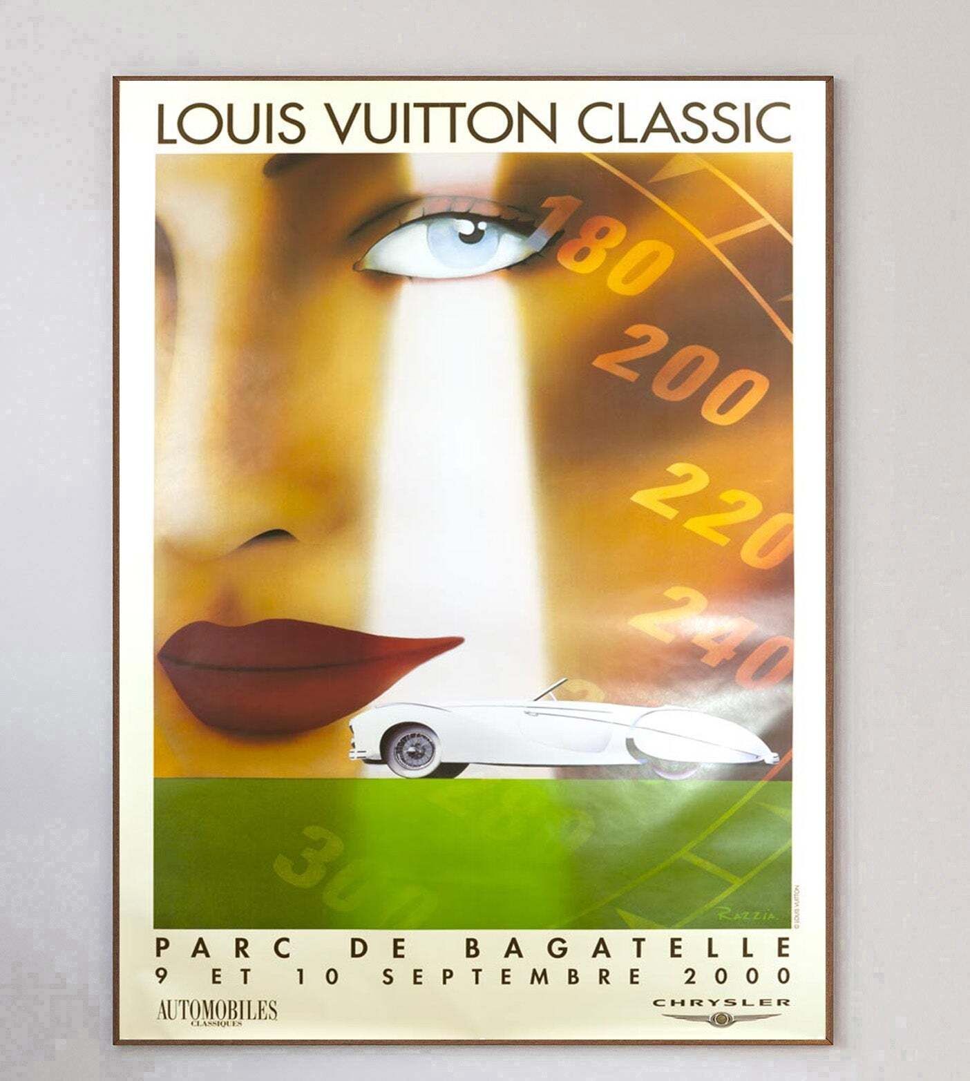 Louis Vuitton Bagatelle 2000   Razzia Original Vintage Poster photo 583.0
