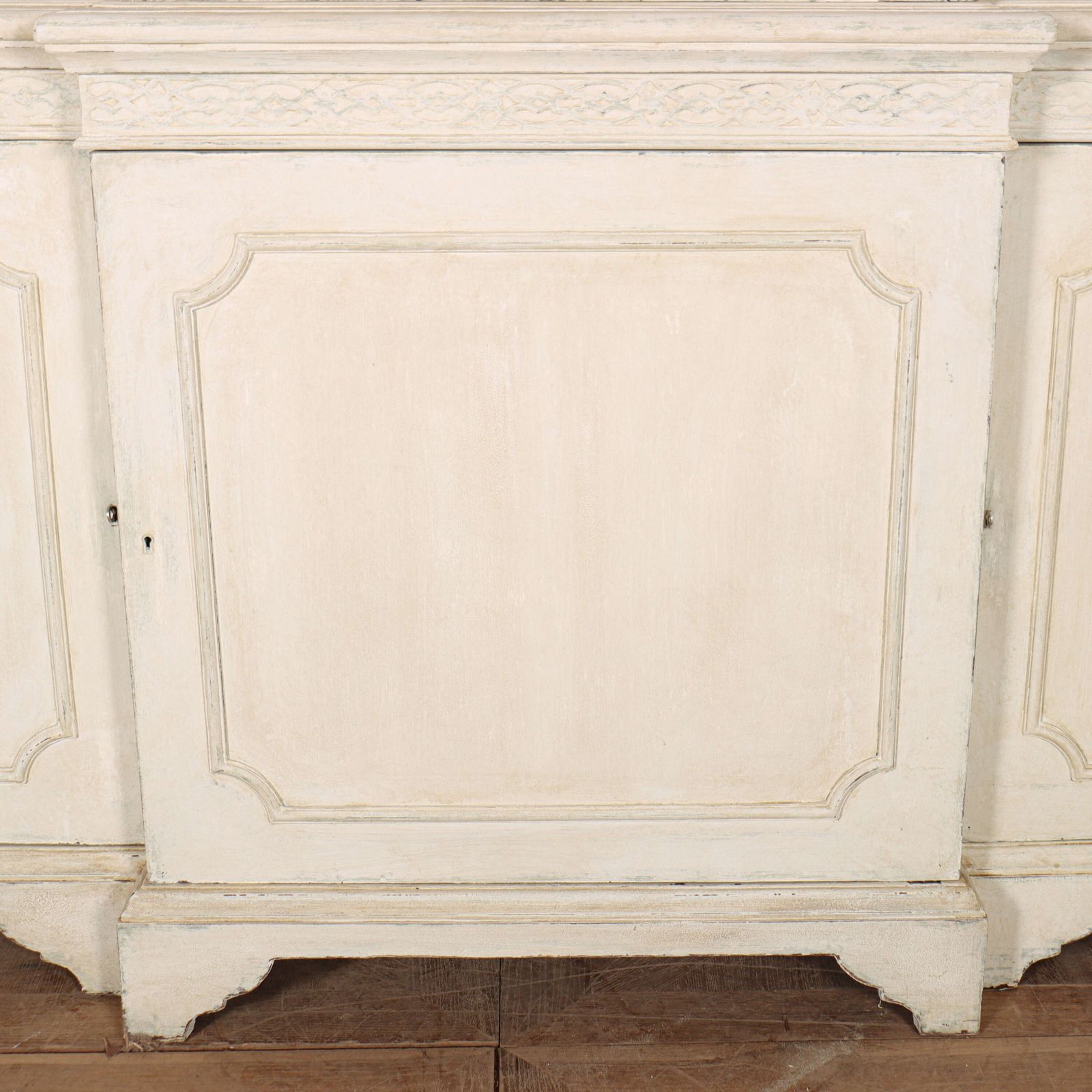 English Breakfront Library Bookcase photo for sale