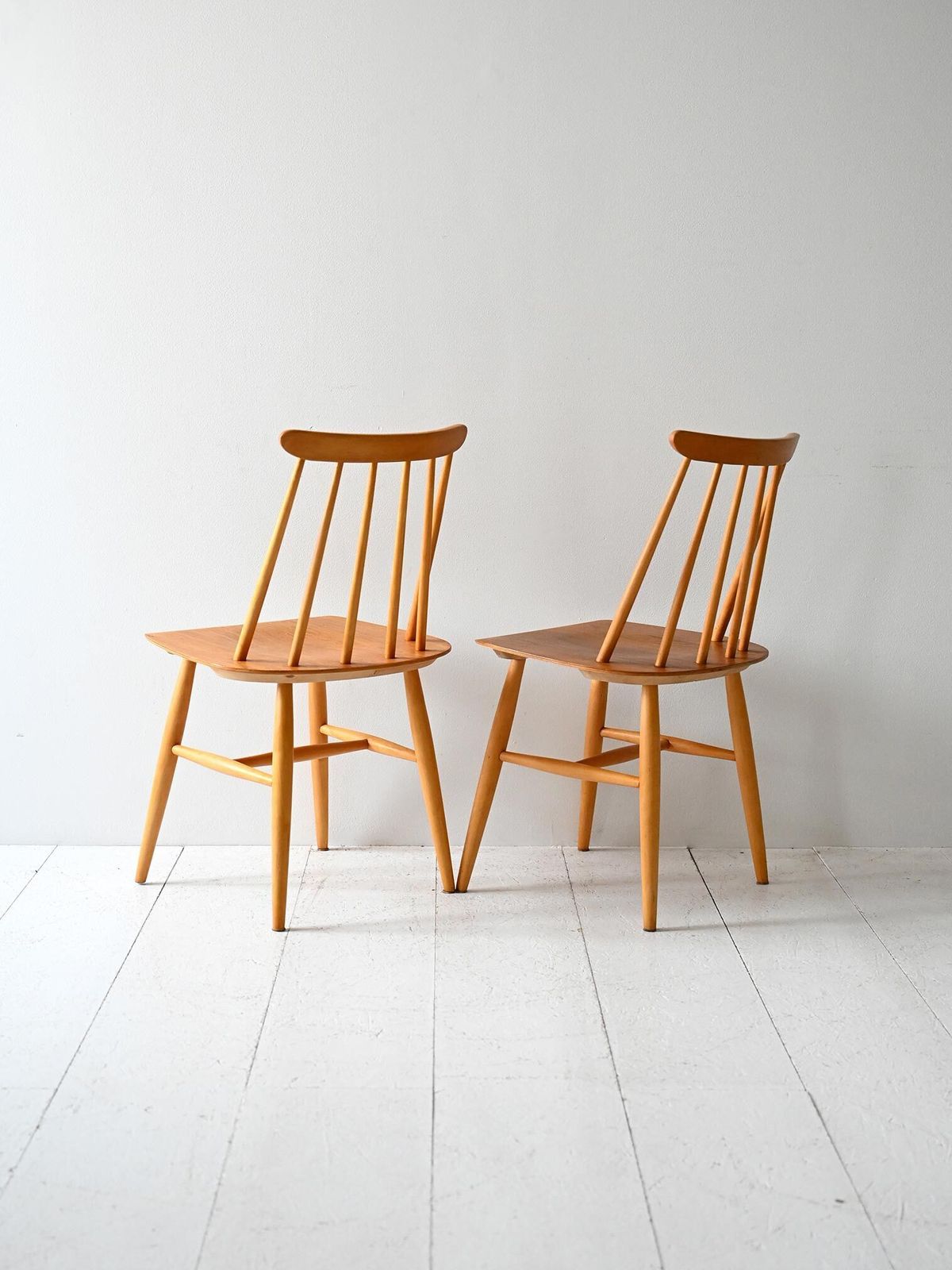Original Pair Of Fanett Chairs From The 1950s photo Furniture