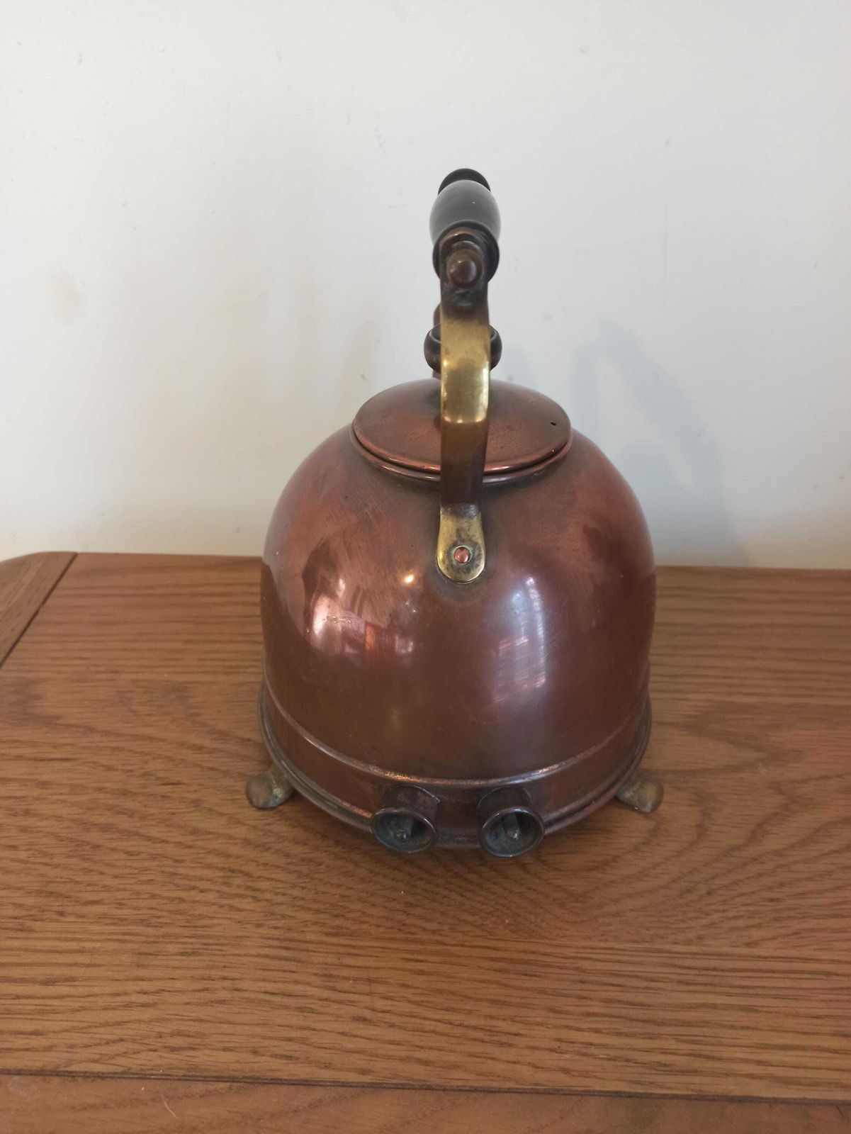 Antique Electric Copper Kettle. One Of The First Electric Kettles. photo for sale