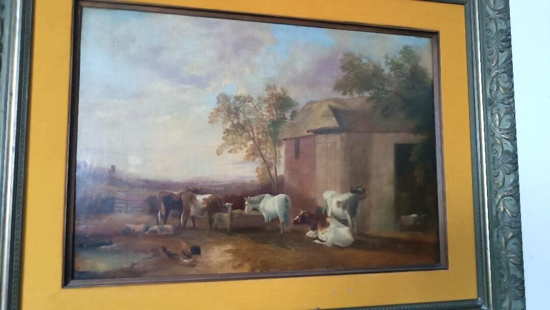 19th Century English School Oil On Canvas photo 306.0