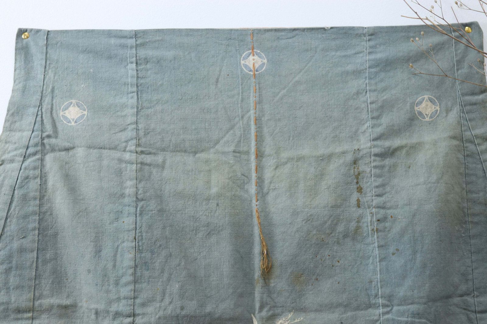 Mid 19th Century Japanese Child's Kimono Yuzen Fukusa photo vintage