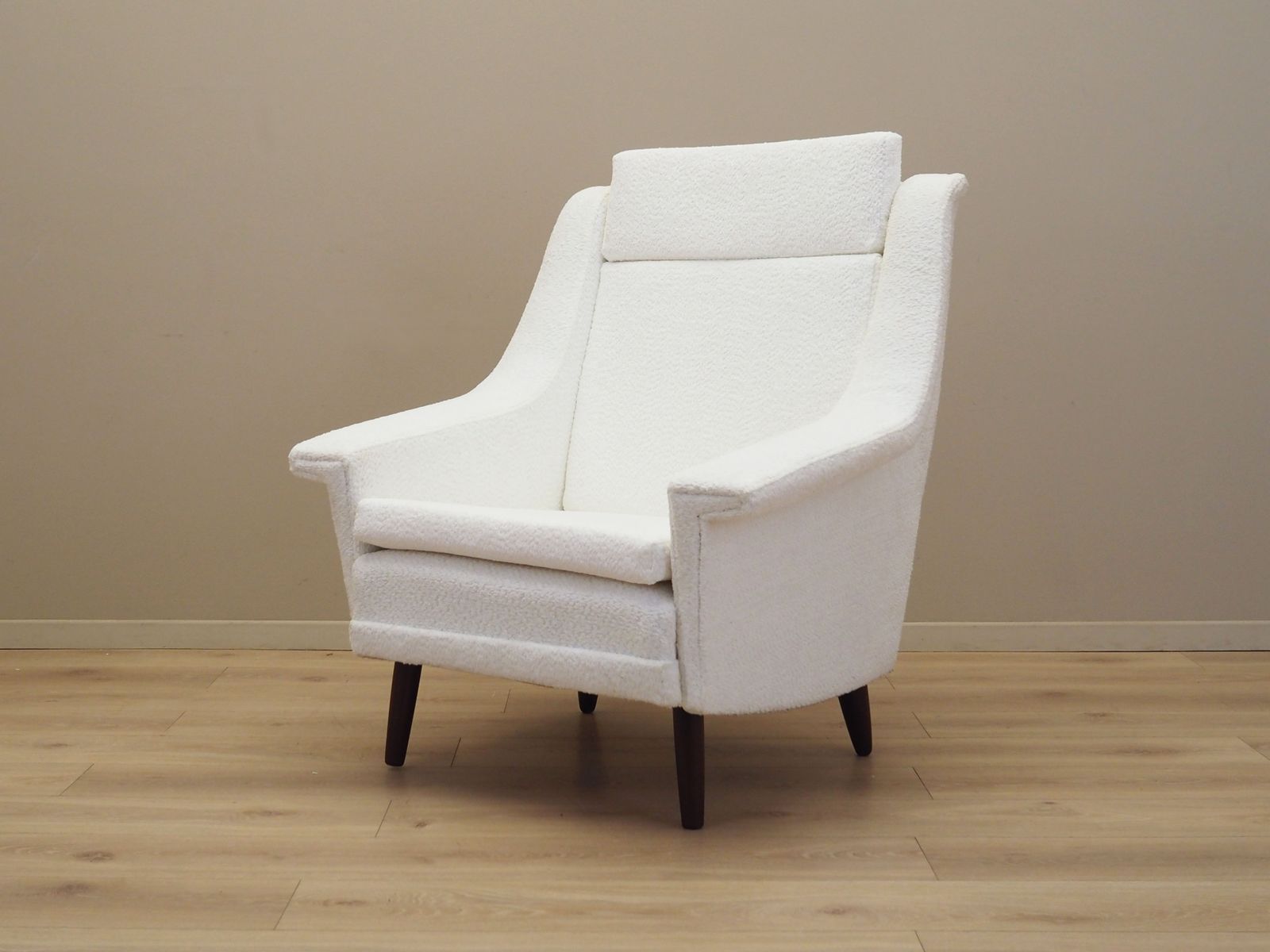 White Armchair, Danish Design, 1970s, Production: Denmark photo furniture