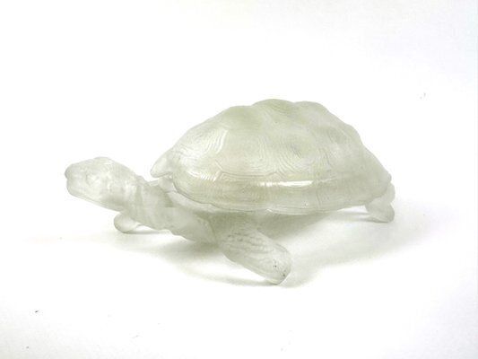 Crystal Glass Jewellery Box From Curt Schlevogt, 1960s