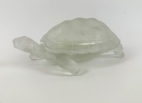 Crystal Glass Jewellery Box From Curt Schlevogt, 1960s photo Home Decor