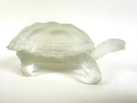 Crystal Glass Jewellery Box From Curt Schlevogt, 1960s photo vinterior