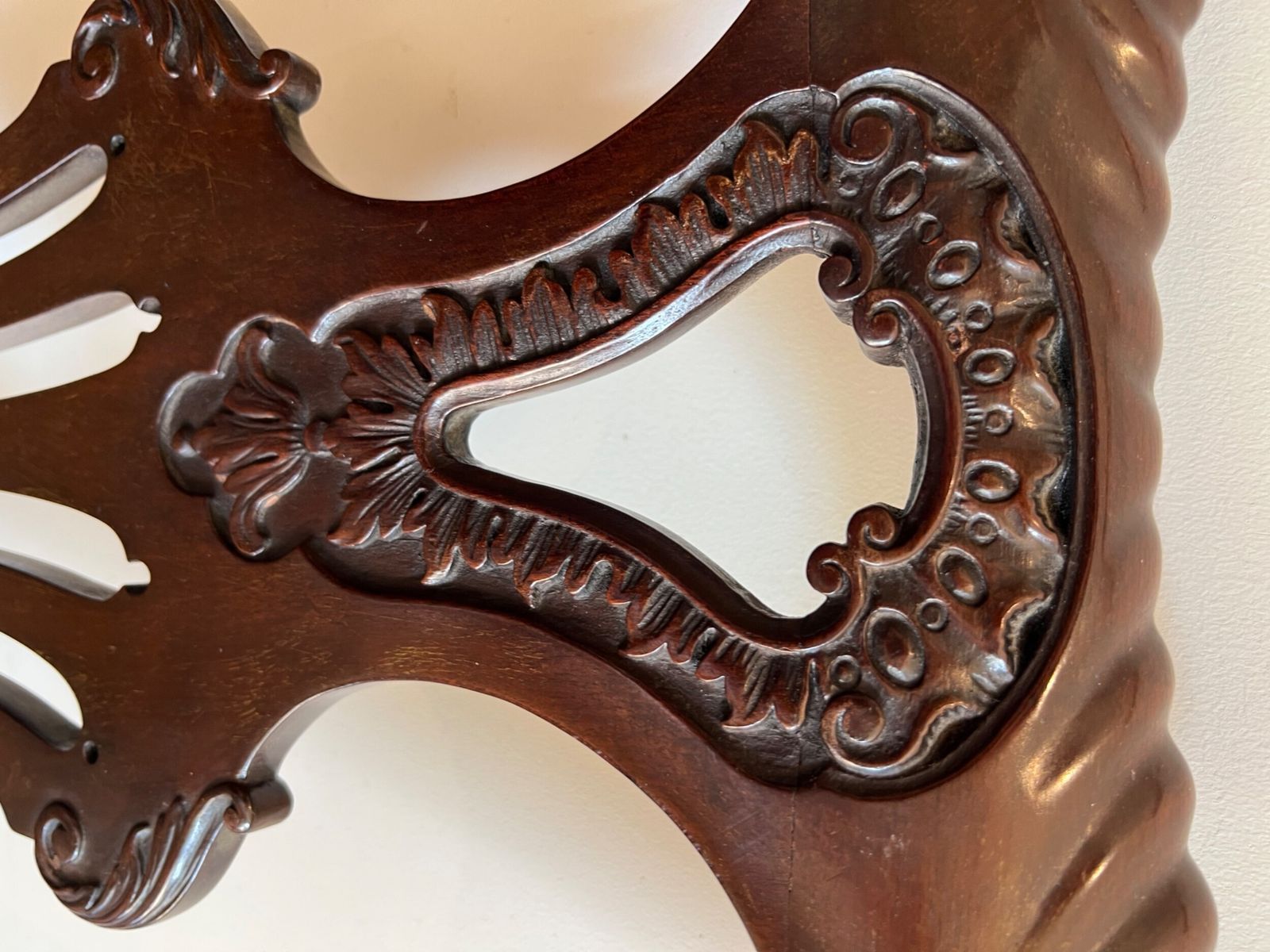 Unusual 18th.C. Chippendale Period Armchair photo Furniture