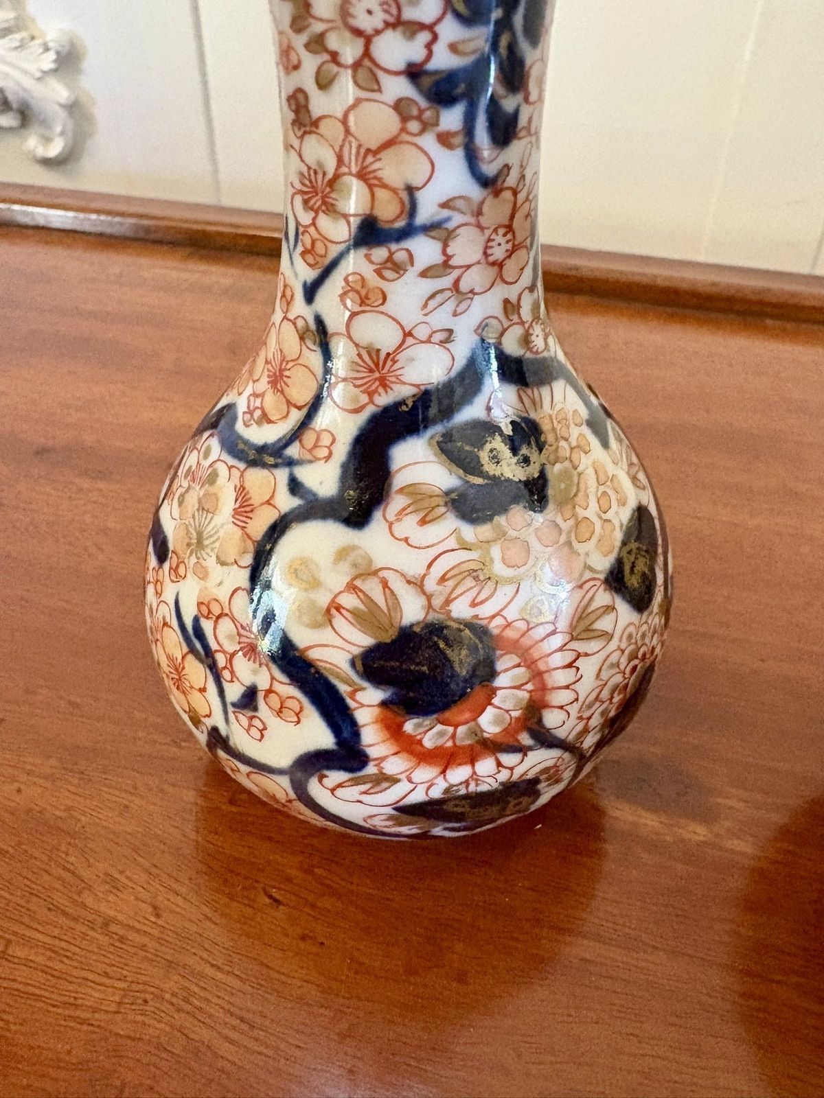 Small Pair Of Antique 20th Century Quality Japanese Imari Vases photo Home Decor