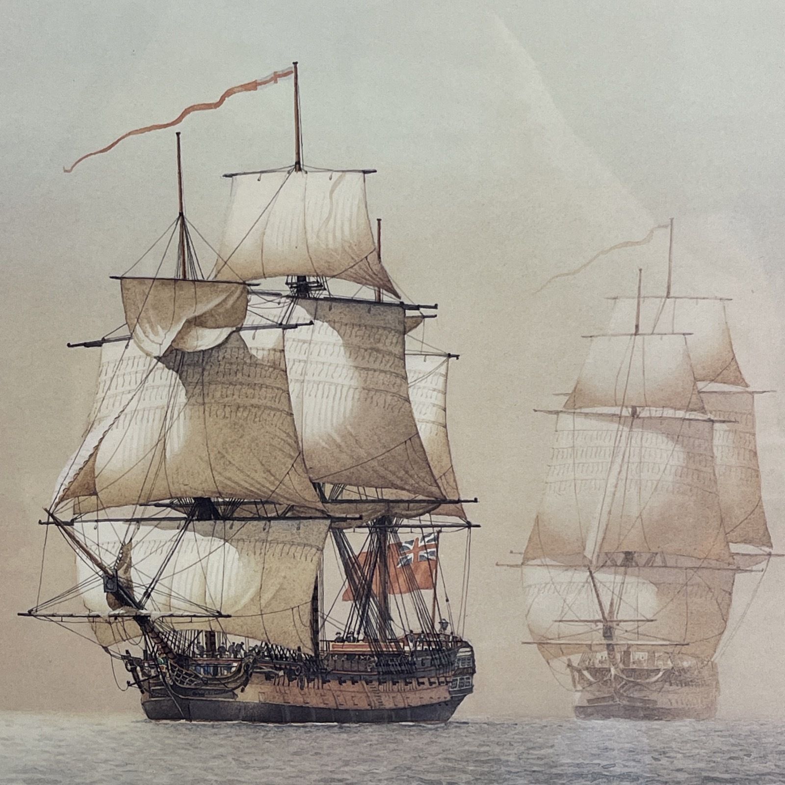 Derek Gardner Fine Art Print Limited Edition Seafaring photo vintage