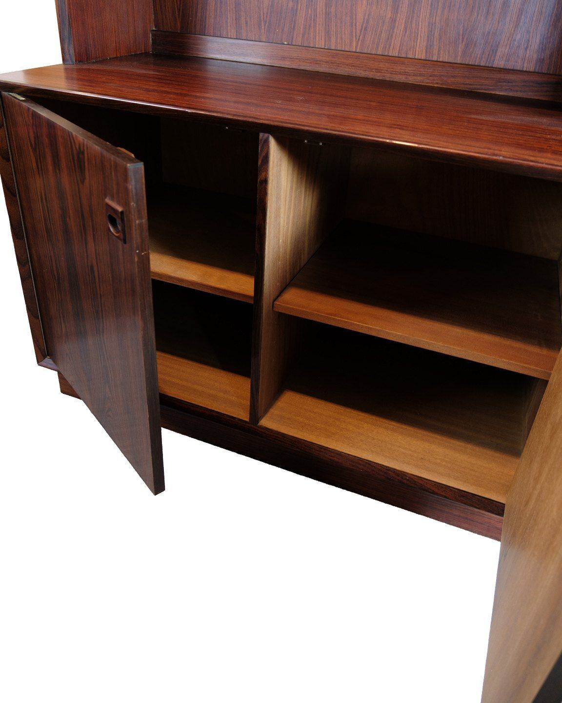 Display Cabinet In Rosewood By Erik Brouer For Brouer Furniture Factory From 1960s photo vintage