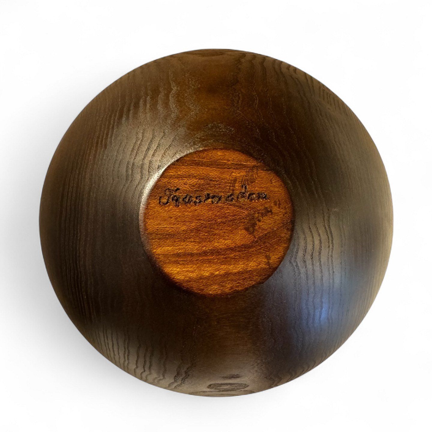 Wooden Bowl In Laburnum By Hans Henning Pedersen For Gudhjem photo 635.0