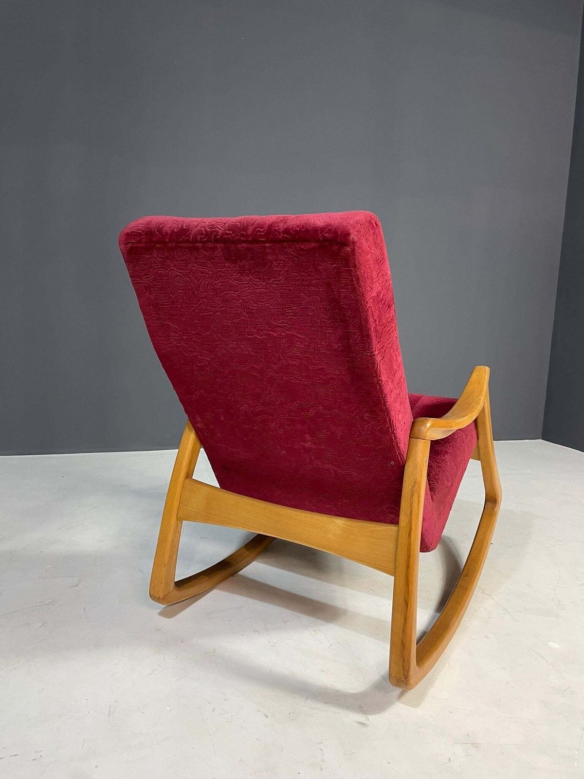 Mid Century Bentwood Rocking Chair By Ton, Czechoslovakia, 1960s photo buy