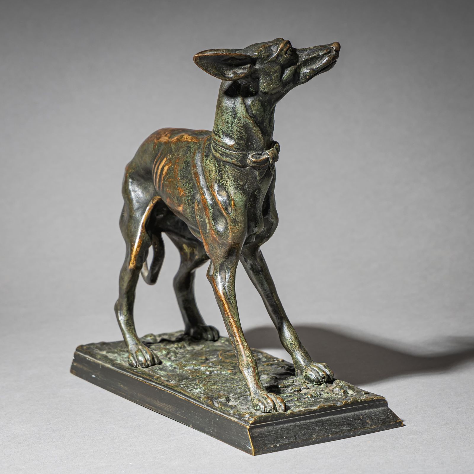 Greyhound Bronze By Christophe Fratin (1801–1864) photo 1040.0