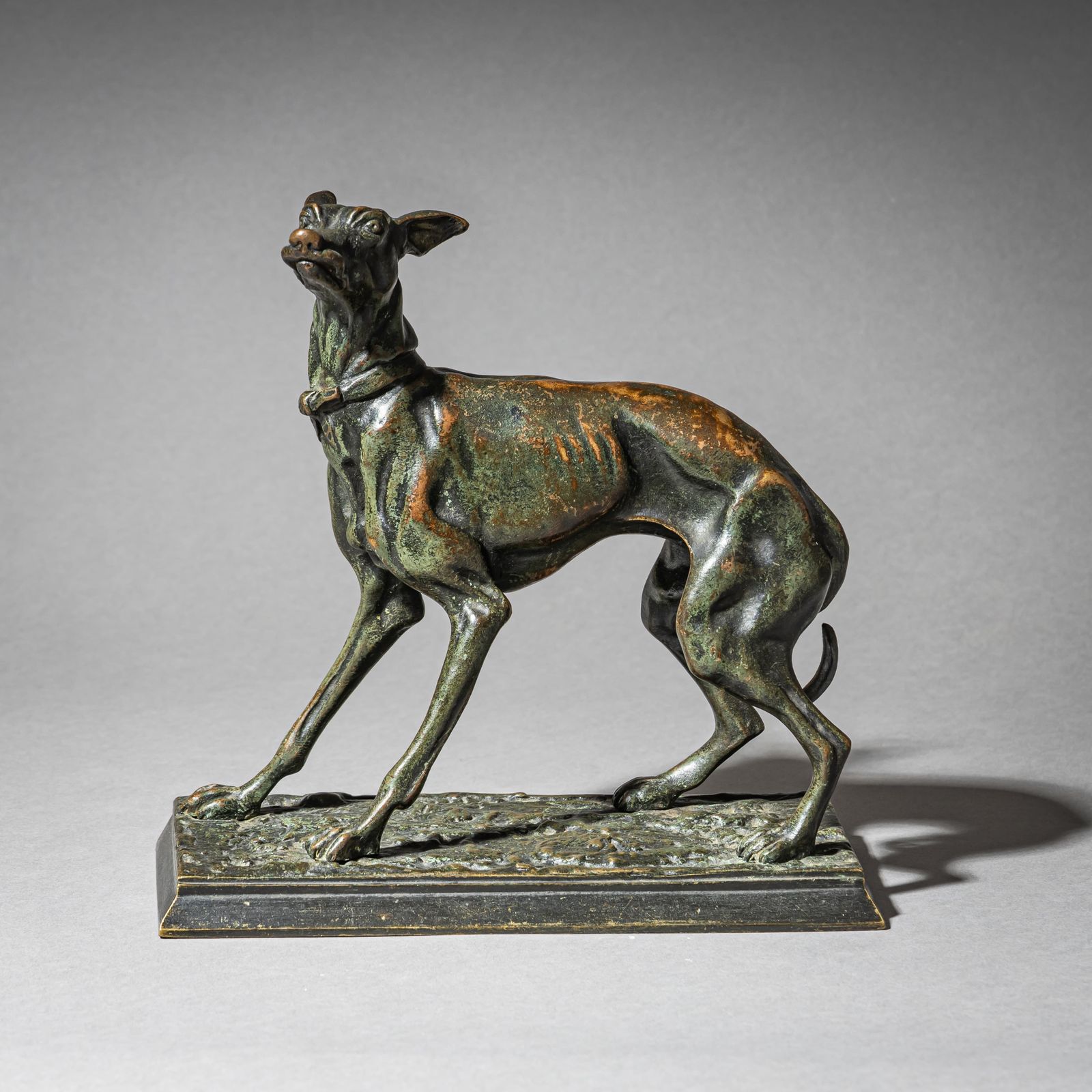 Greyhound Bronze By Christophe Fratin (1801–1864) photo vinterior