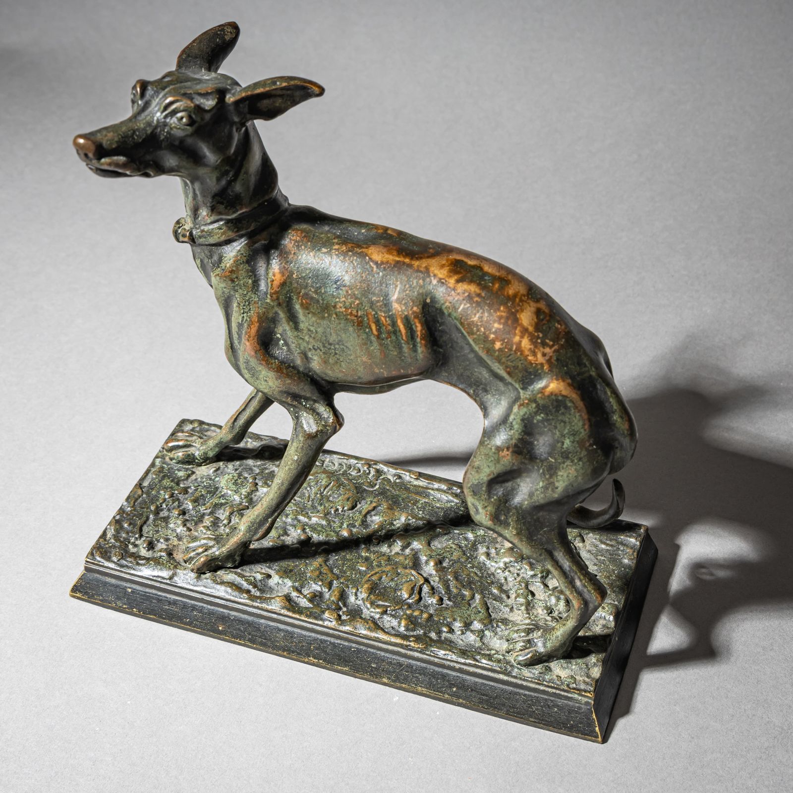 Greyhound Bronze By Christophe Fratin (1801–1864) photo buy