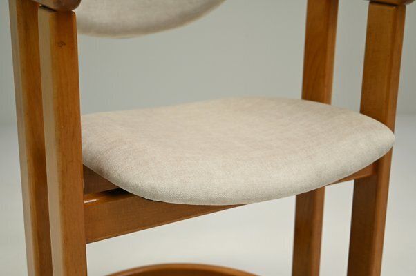 Vintage German Curved Beech Dining Chairs, 1960s, Set Of 6 photo furniture
