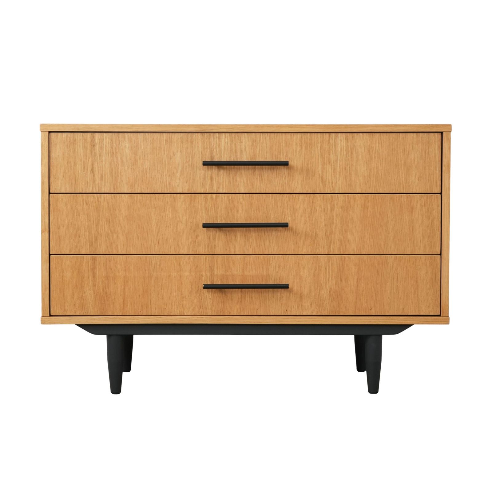 Oak Chest Of Drawers, Scandinavian Design