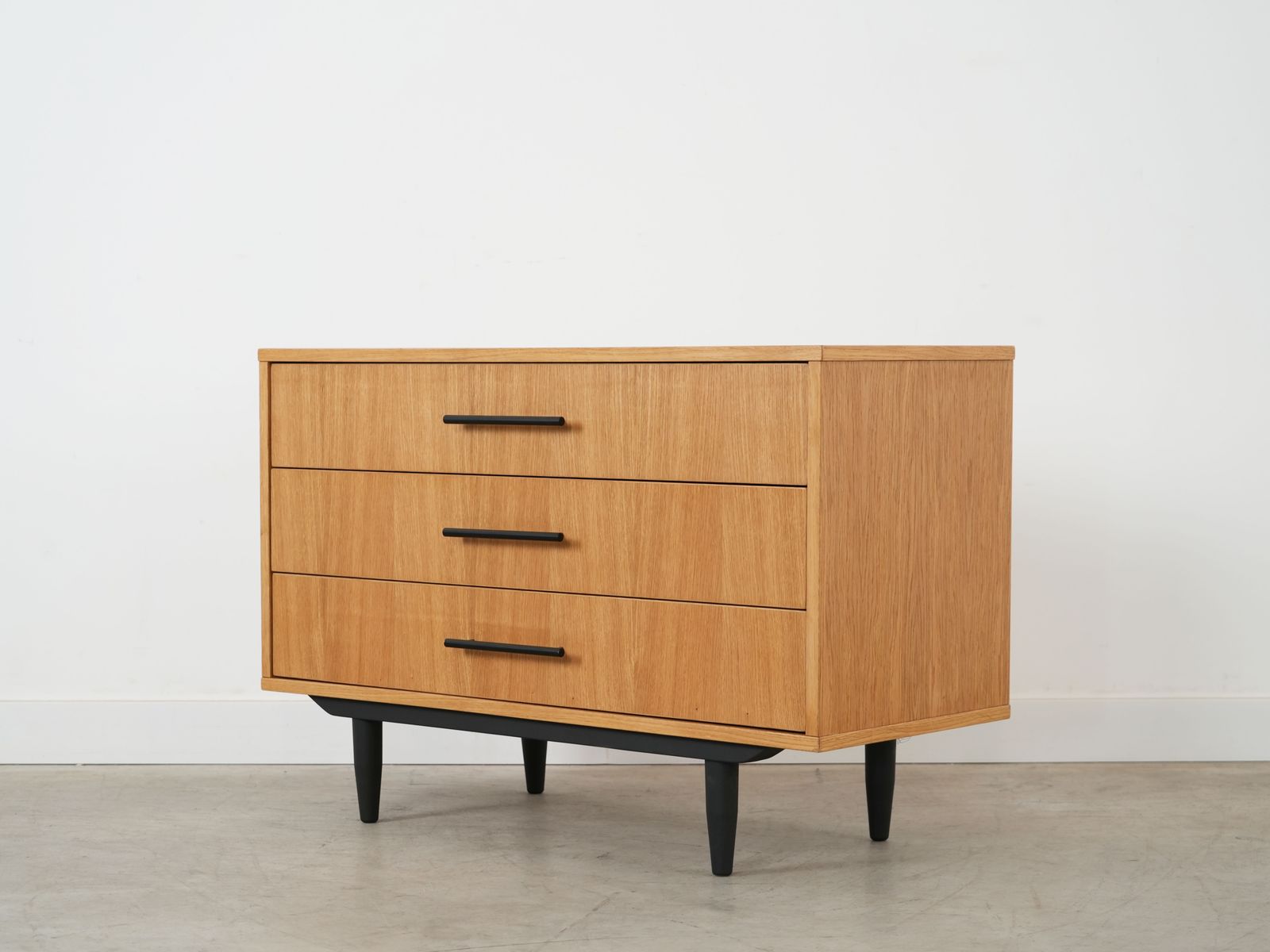 Oak Chest Of Drawers, Scandinavian Design photo for sale