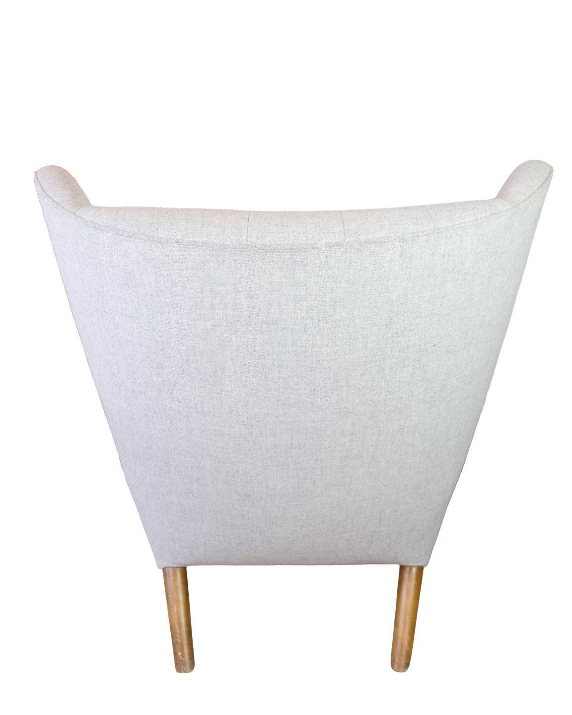 Papa Bear Chair Model Ap 19 In Light Gray Hallingdal Fabric & Teak By Hans J. Wegner Pp Furniture photo buy