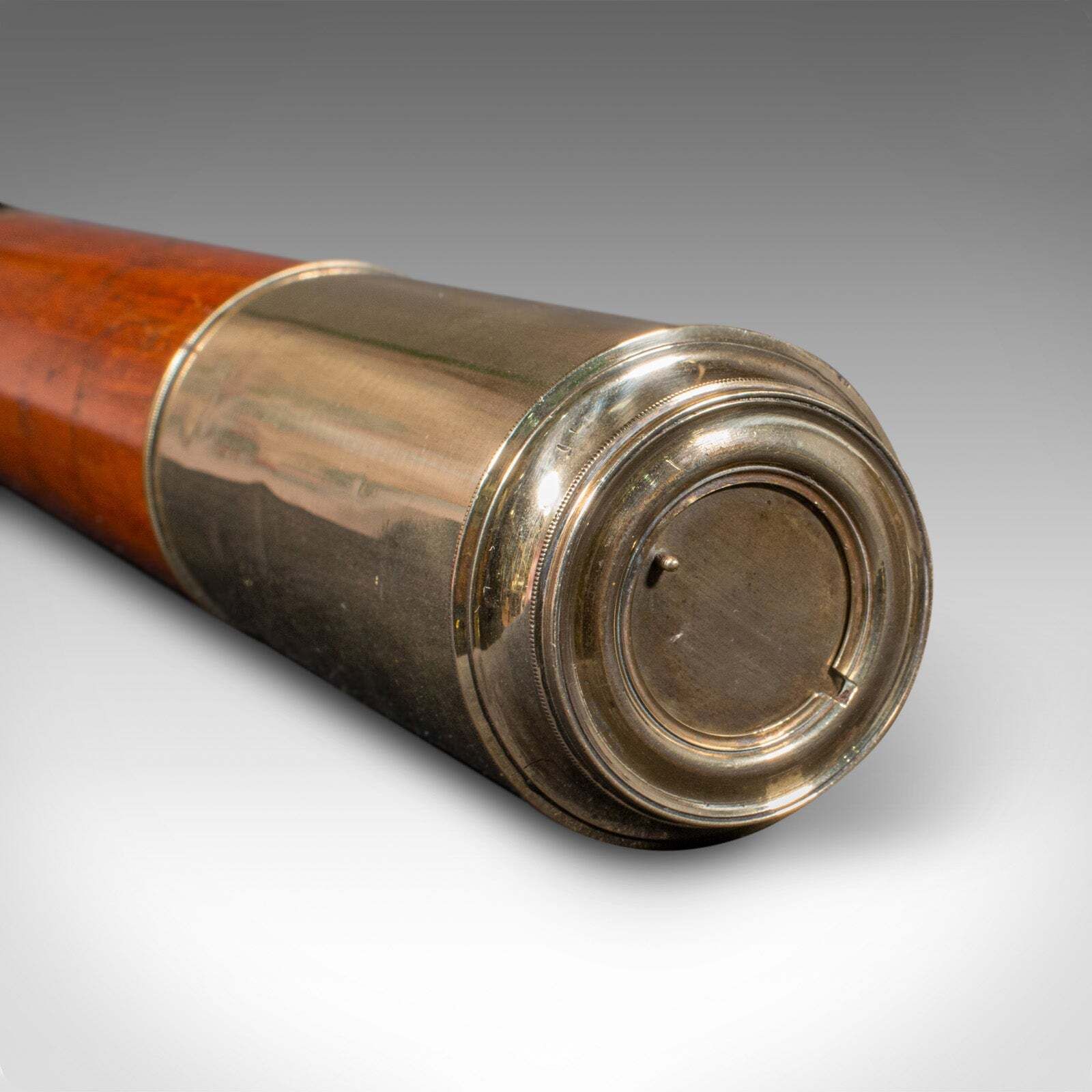 Antique 2 Draw Telescope, English, Maritime, Day Or Night, Richardson, Regency photo 1219.0