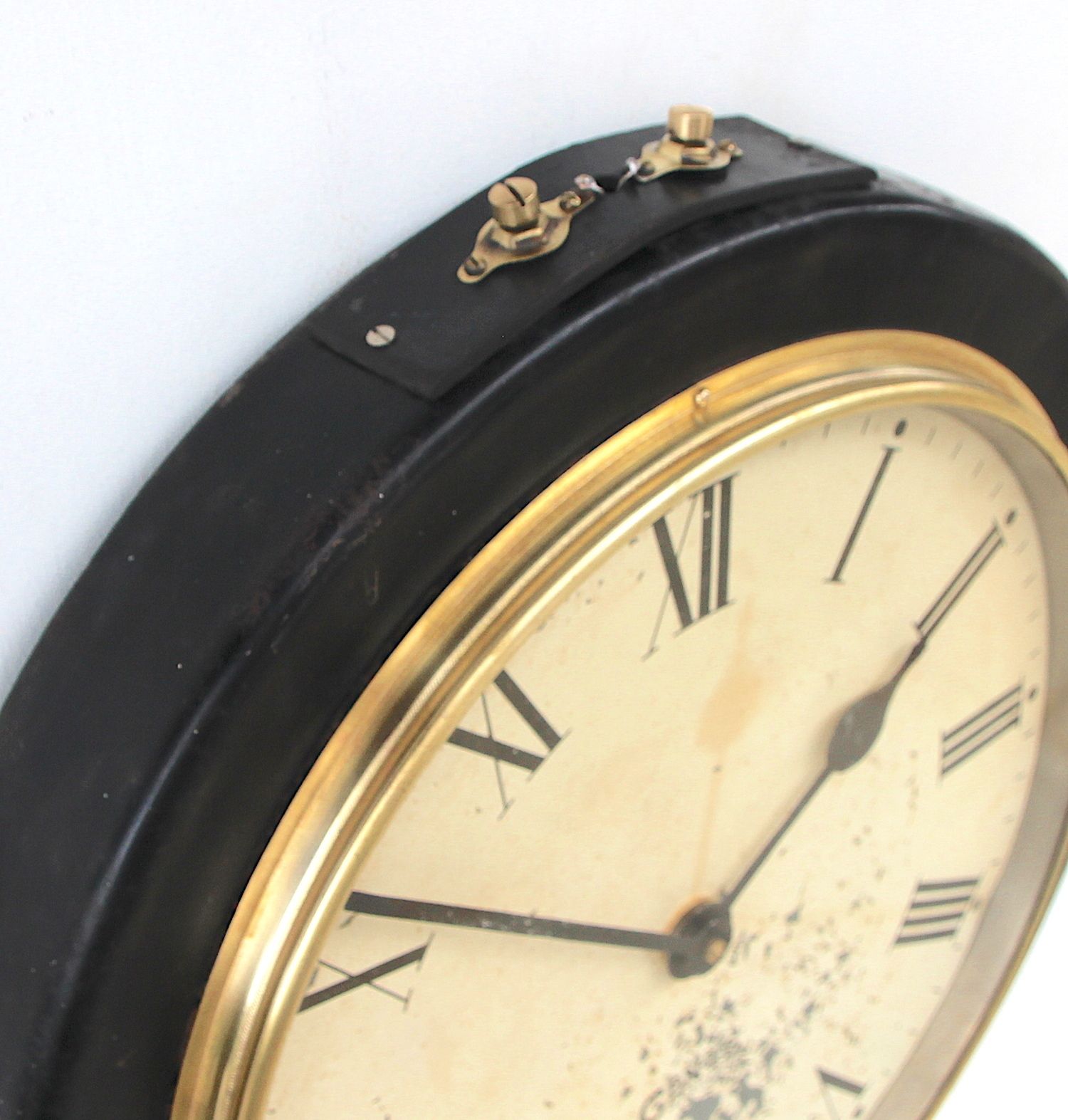 1950s British Office/Commercial Industrial Wall Clock. Fully Guaranteed photo for sale