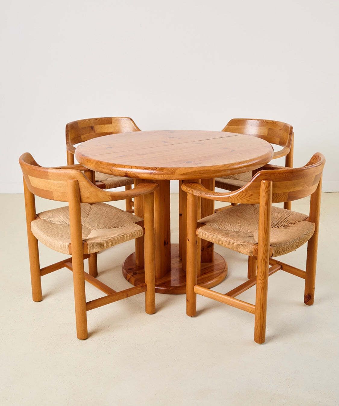 Extendable Rainer Daumiller Pine Dining Table photo vinterior
