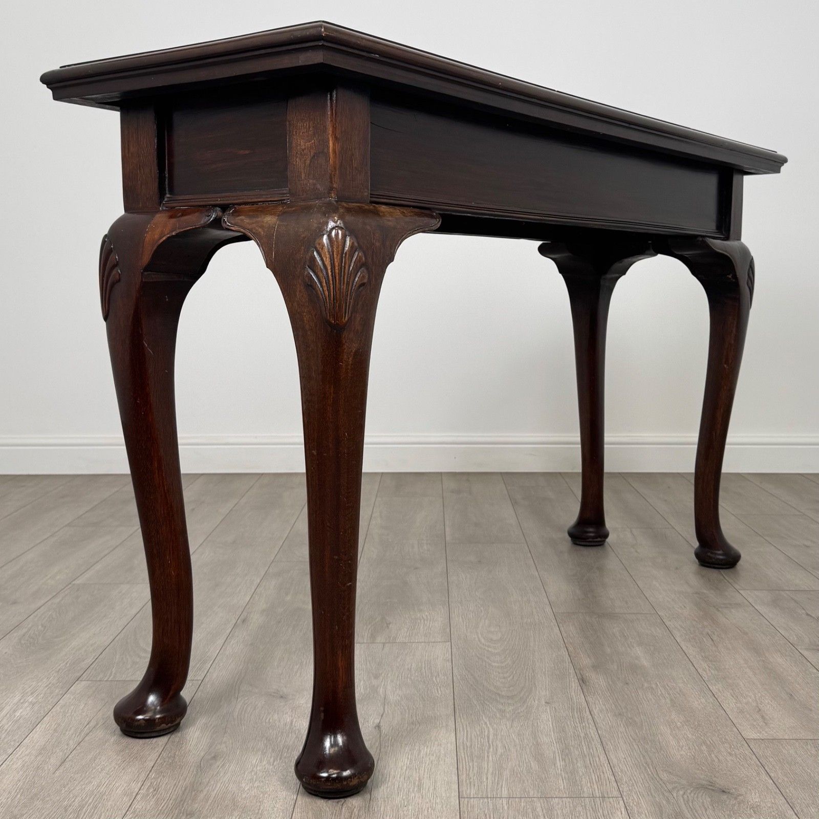 Antique 19th Century Good Quality Hall Table In Mahogany photo Furniture