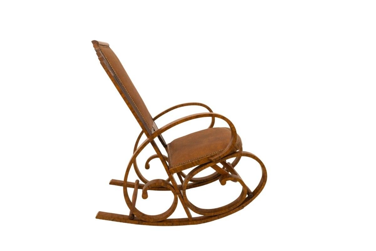 A Pair Of Unique Rocking Chairs, Poland, Second Half Of The 20th Century. photo 4500.0