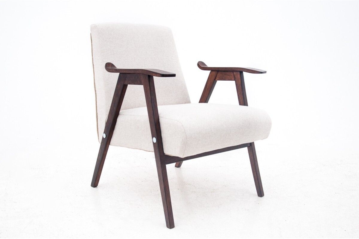 Armchair, Poland, 1960s, Vintage photo Furniture