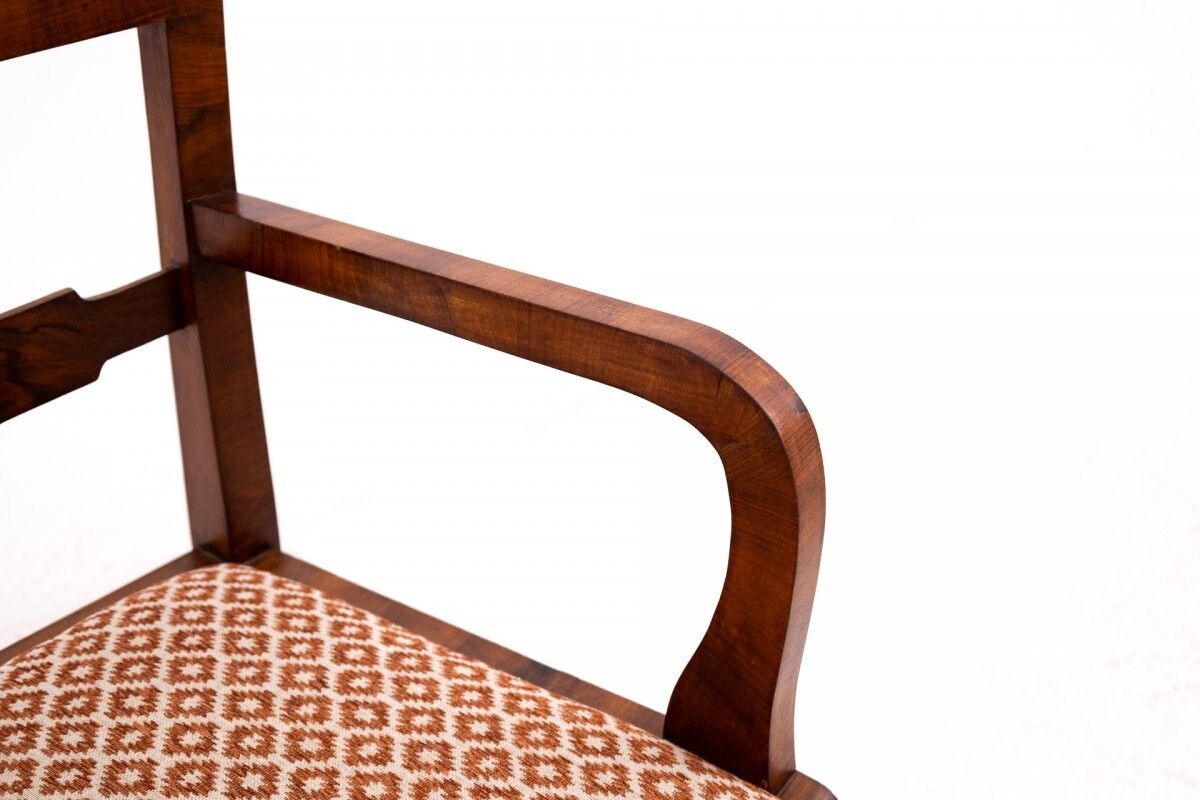 photo for sale Pair Of Art Deco Armchairs From The 1940s, Poland.