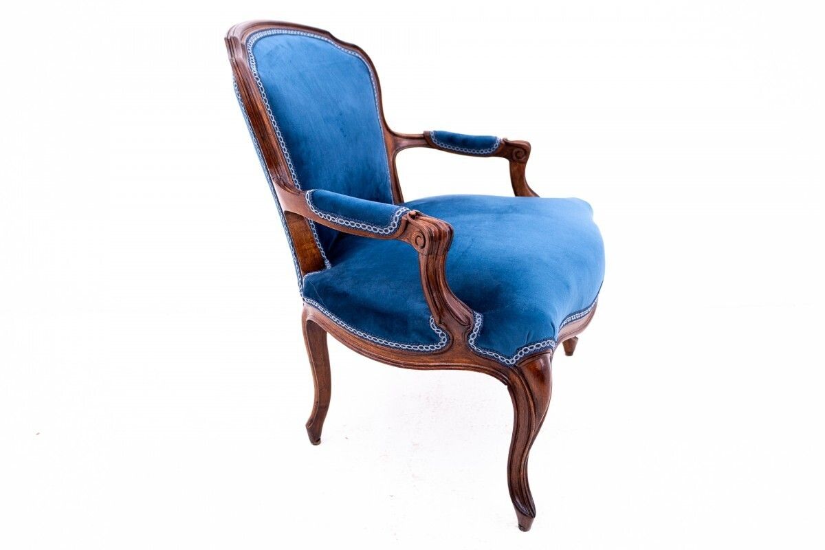 Louis XVI Style Armchair, France, Ca. 1920 After Renovation. photo Furniture
