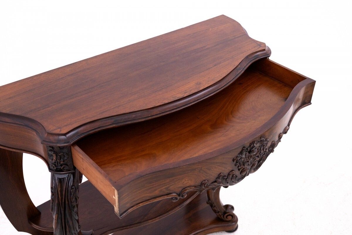Rosewood Console, France, Circa 1890. After Renovation. photo 1369.0