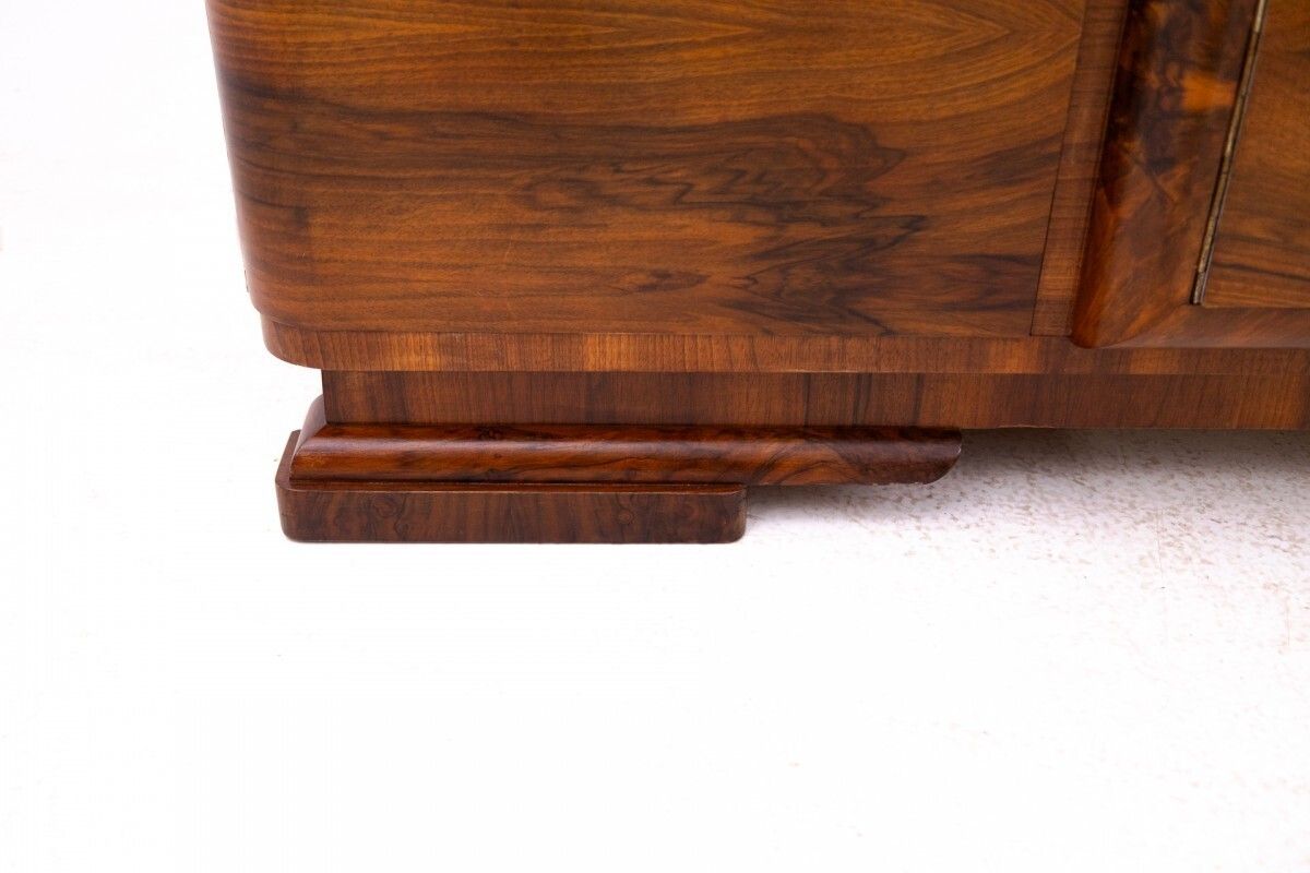 3709.0 Art Deco Sideboard From The 1940s, Poland. After Renovation. photo