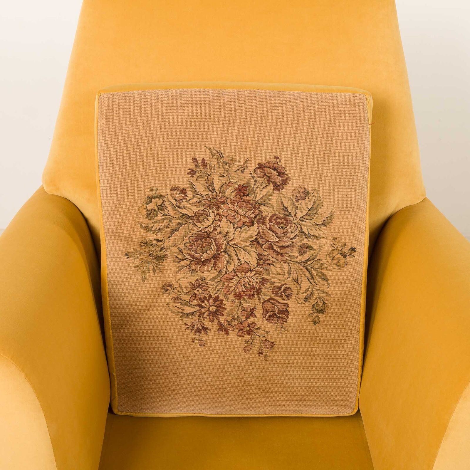 photo vintage Gigi Radice Mid Century Lounge Chair For Minotti, Italy 1950s