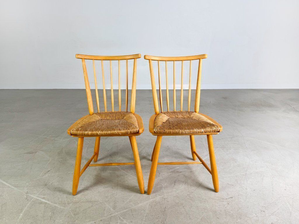 Set Of 2 Original Wks Midcentury Chairs Wk Möbel Arno Lambrecht photo furniture