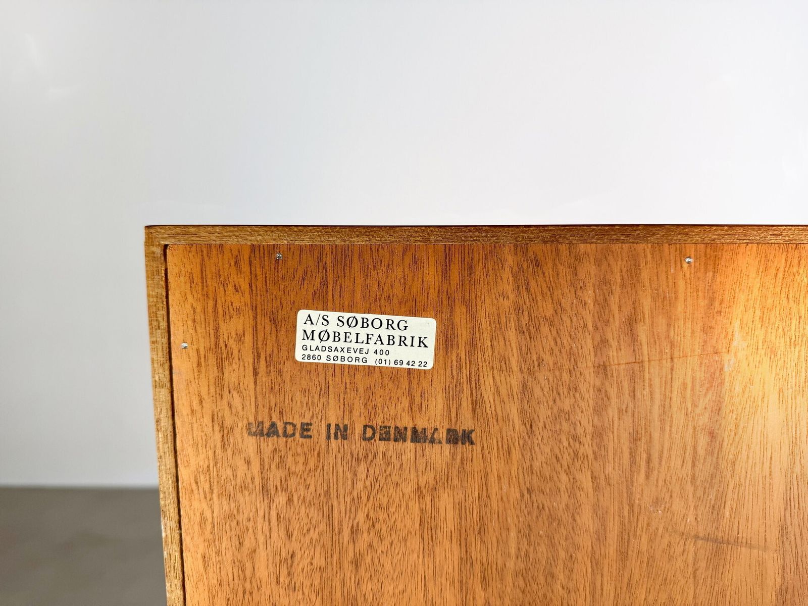 Midcentury Cabinet Søborg Møbelfabrik Børge Mogensen Teak 1960 photo buy