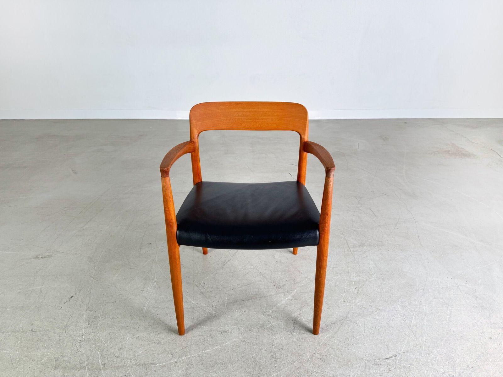 Original Niels Otto Moller Armchair Chair Model 56 Midcentury photo furniture