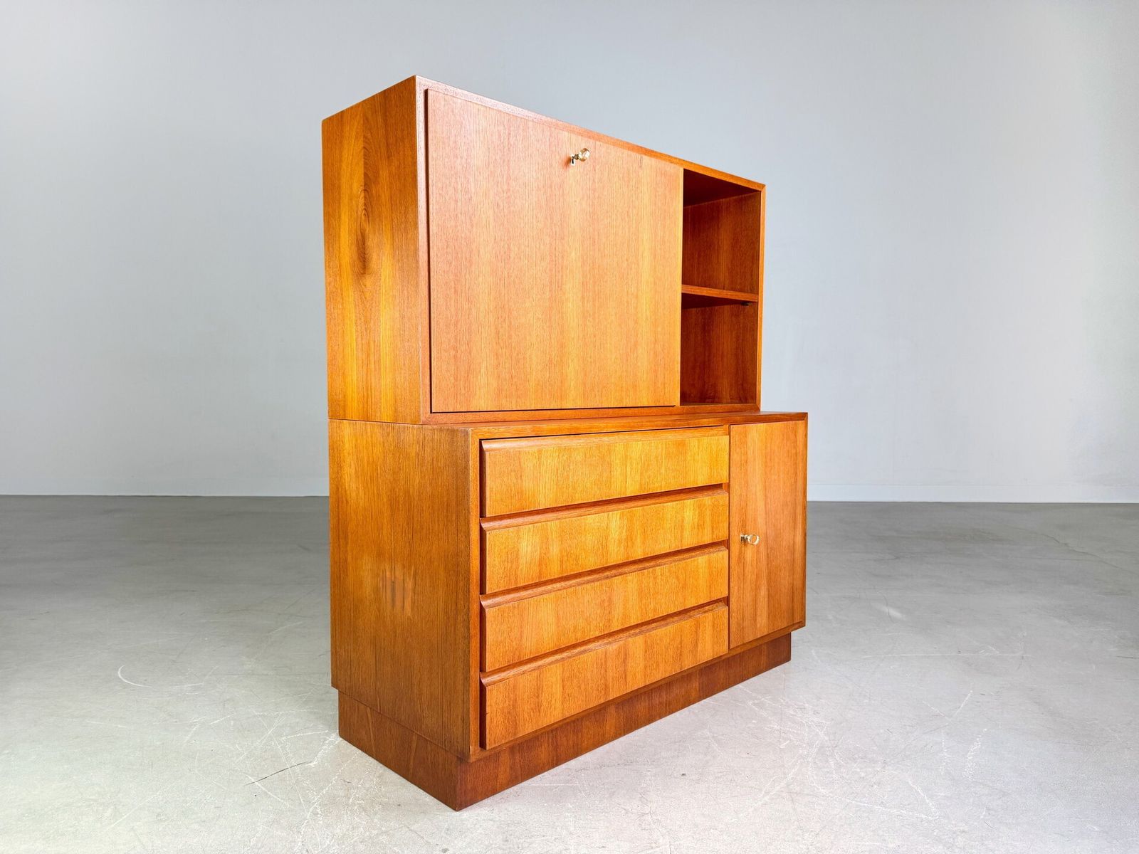 Mid Century Georg Satink Ladekast Secretaire Wk Furniture Teak photo furniture